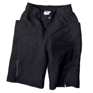 Garneau Padded Cycling Bike Shorts Black JRL/JRG
